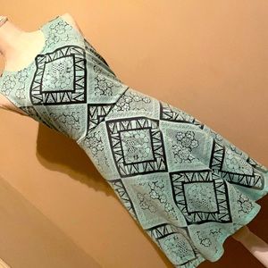 Turquoise Sleeveless Dress